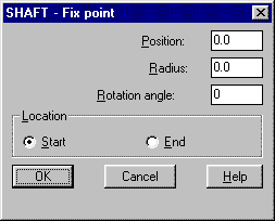 Fix point dialogue box