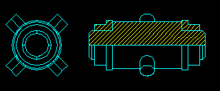 Partial section example