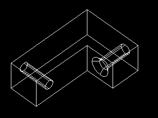 Part with holes