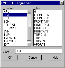 LYRSET dialogue box