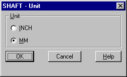 Unit dialogue box